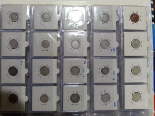 Monedas de plata antiguas