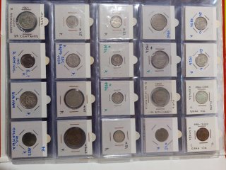 Monedas de plata antiguas