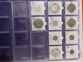 Monedas de plata antiguas
