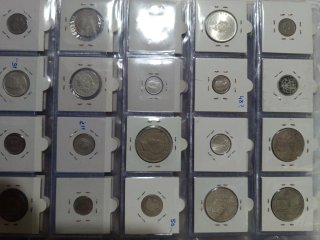 Monedas de plata antiguas