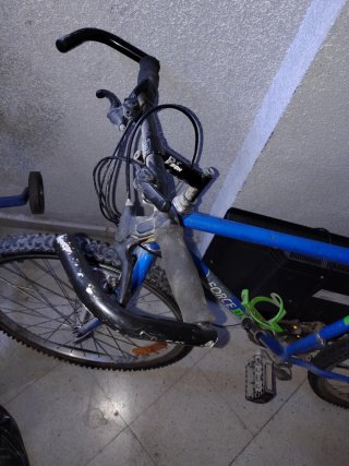 Bicicleta de montaña FORCE BIKE azul