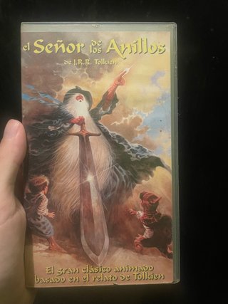 El Señor de los Anillos VHS Animada