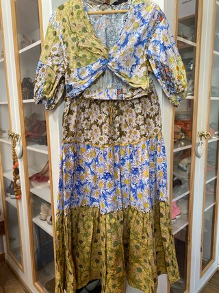 Conjunto Zara Top y Falda Estampado Flores