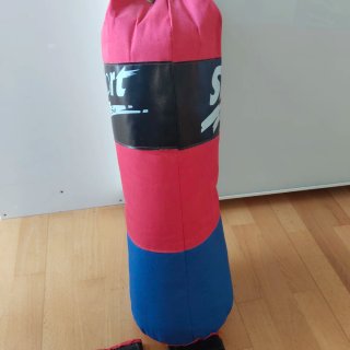 Saco boxeo infantil y guantes Sport