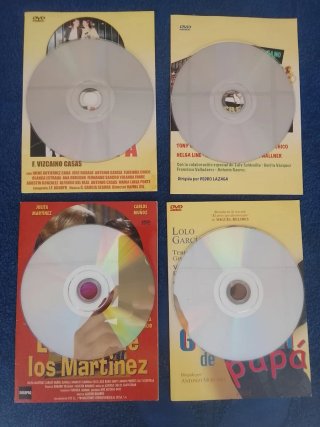 Lote 4 Películas DVD Comedia Drama Español