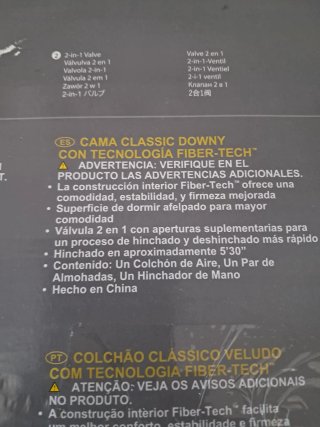 Colchón Hinchable Intex Dura-Beam Standard
