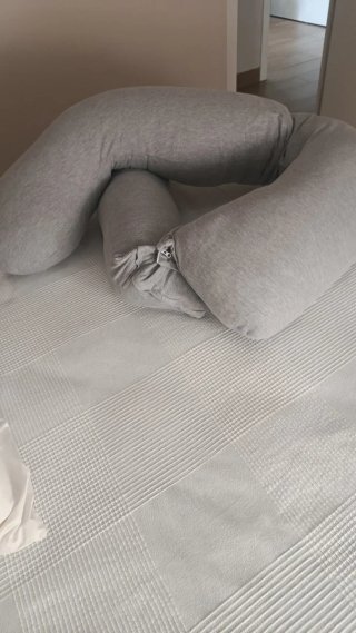 Cojín Maternidad Embarazo Gris