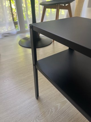 Mesita Noche IKEA KNARREVIK Negra