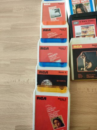 Autoradio Voxon Stereo 8 + 12 Cassette