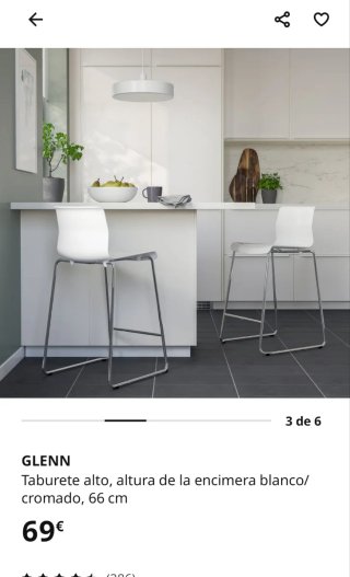 Taburetes Altos Ikea
