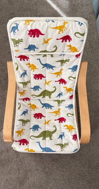 Hamaca infantil Ikea funda dinosaurios