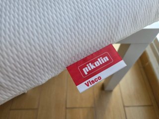 Almohada Viscoelástica Blanca, 90cm