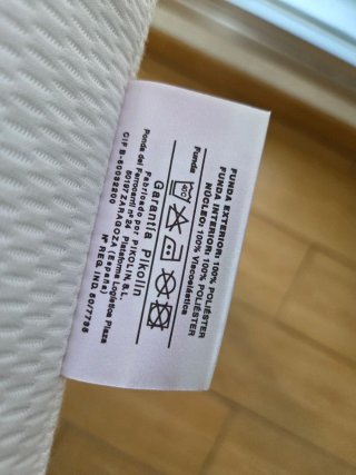 Almohada Viscoelástica Blanca, 90cm