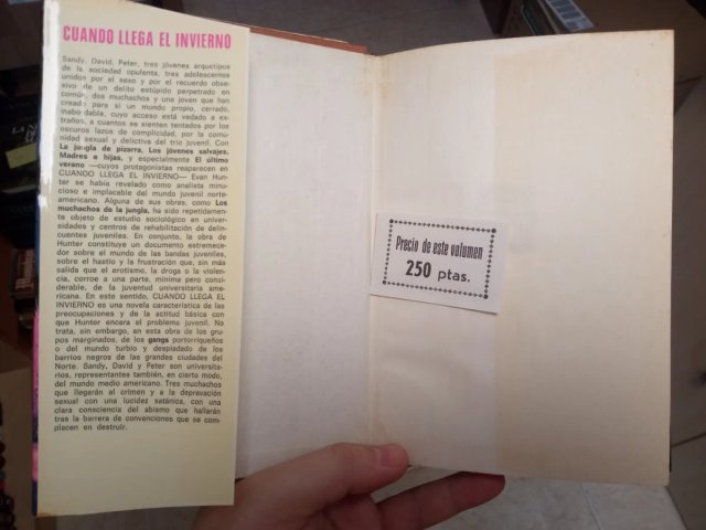Lote suspense Evan Hunter Ed. Caralt 1962/1975