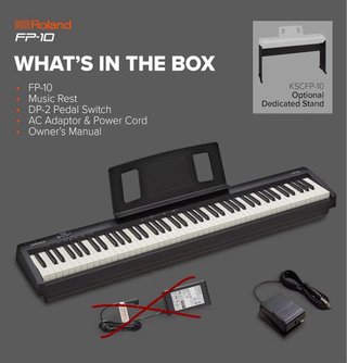 Piano Digital Roland FP-10