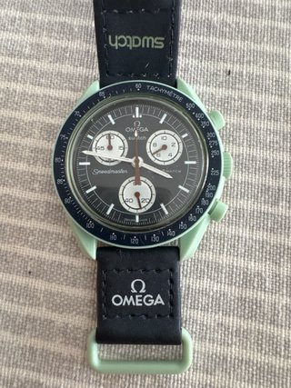 Omega x Swatch Speedmaster Mission to Earth Tierra