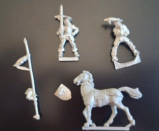 Mordheim Warhammer Caballero Mercenario original