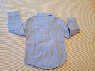 Camisa azul niño 4-5 años