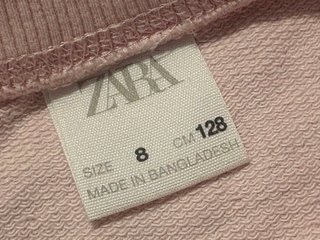 Sudadera rosa London City niña Zara