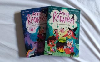 Libros Anna Kadabra 1 y 2