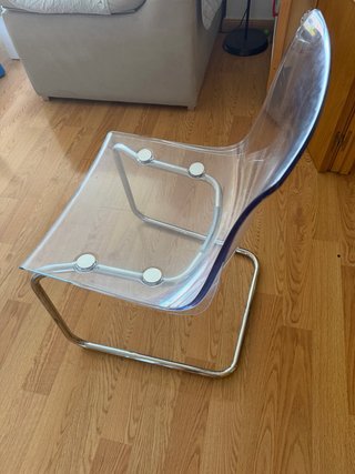 Conjunto 6 Sillas Tobias Ikea Transparentes