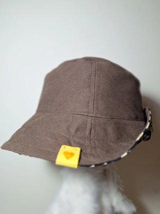 Sombrero pescador reversible floral