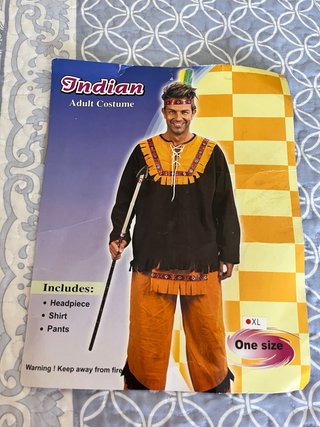 Disfraz Indio Adulto Talla Única