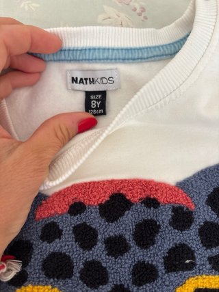 Sudadera Nath kids con estampado de leopardo