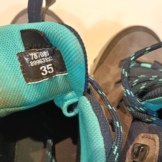 Botas montaña niño/niña Talla 35 impermeables