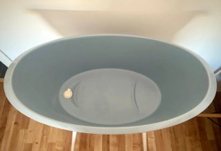 Bañera bebé Luma con adaptador