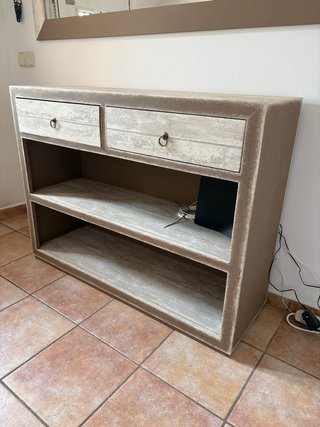 Aparador recibidor madera Teka antigua
