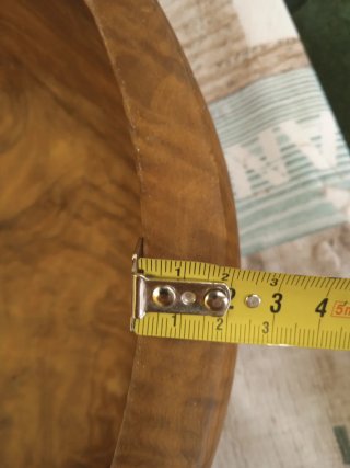 Ensaladera de madera de olivo
