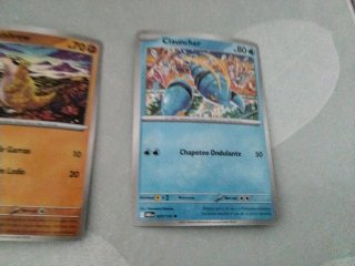 Lote 5 cartas Pokémon básicas