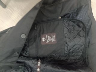 Chaqueta de moto negra try motor