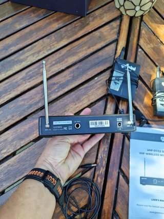 Sistema micrófonos inalámbricos Gemini VHF
