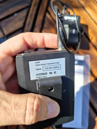 Sistema micrófonos inalámbricos Gemini VHF