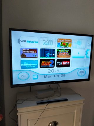 Consola Nintendo Wii Blanca + 5 Juegos
