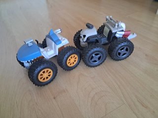 2 Coches Monster Truck Juguete
