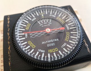 DUTEC ALTIMETRO AÑOS 80 ALPINISMO MONTAÑISMO MONTE
