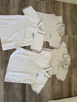 Polos Uniforme Colegio Juan Pablo II Talla 6