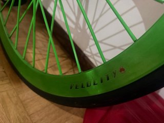Bicicleta Fixie Negra Ruedas Verdes