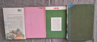 Lote 4 libros de comida sana y de temporada