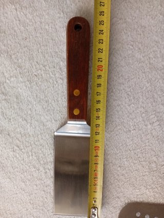 Set di spatole da cucina in acciaio inossidabile