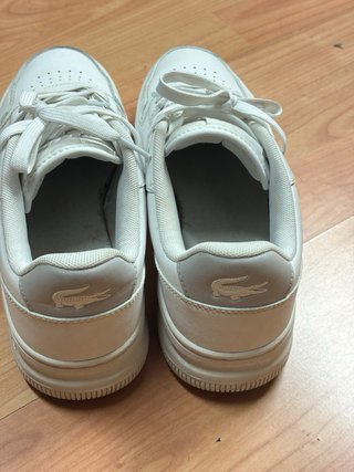 Lacoste Zapatillas Blancas Hombre Talla 42.5