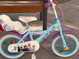 Bicicleta Frozen Niña