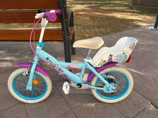 Bicicleta Frozen Niña