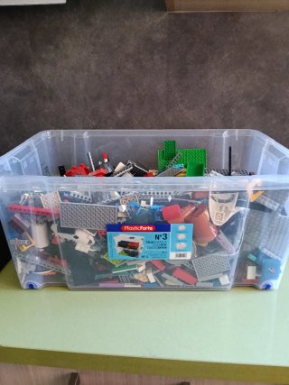 Lotto di 8kg di pezzi LEGO
