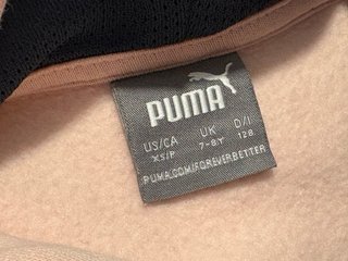 Sudadera Puma Niño 8 años Rosa