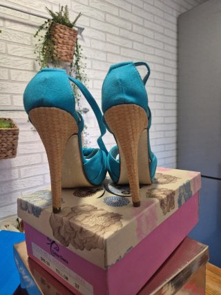 Zapatos de plataforma Colour Cherie T-37