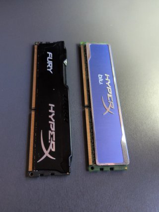Memoria RAM 2 de 8GB Kingston HyperX DDR3